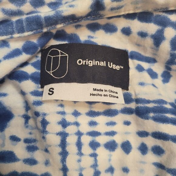 Original use tie dye button up shirt - Picture 3 of 4